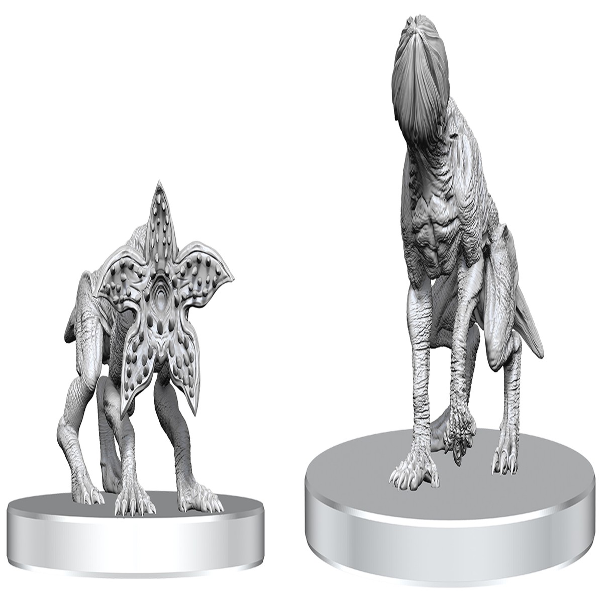 D&D Unpainted Minis Demodogs