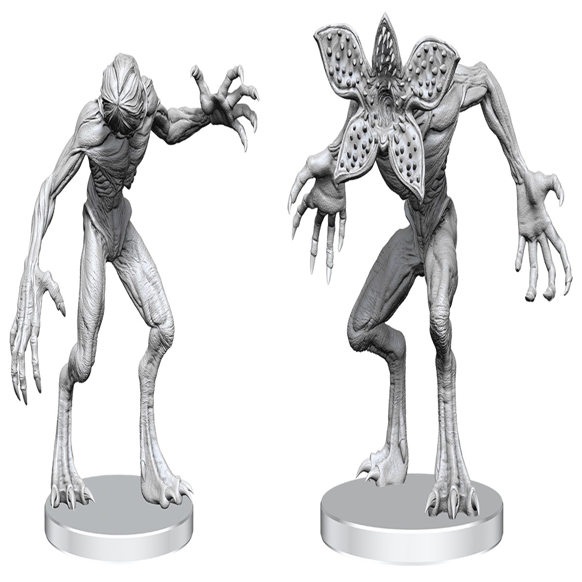D&D Unpainted Minis Demogorgons