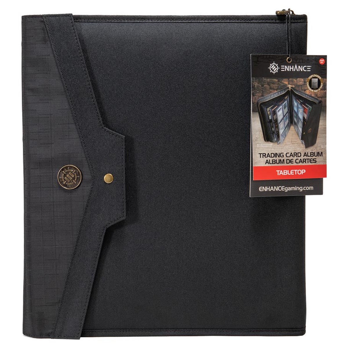 Enhance: Binder: Toploader: 9-Pocket: Album: Black