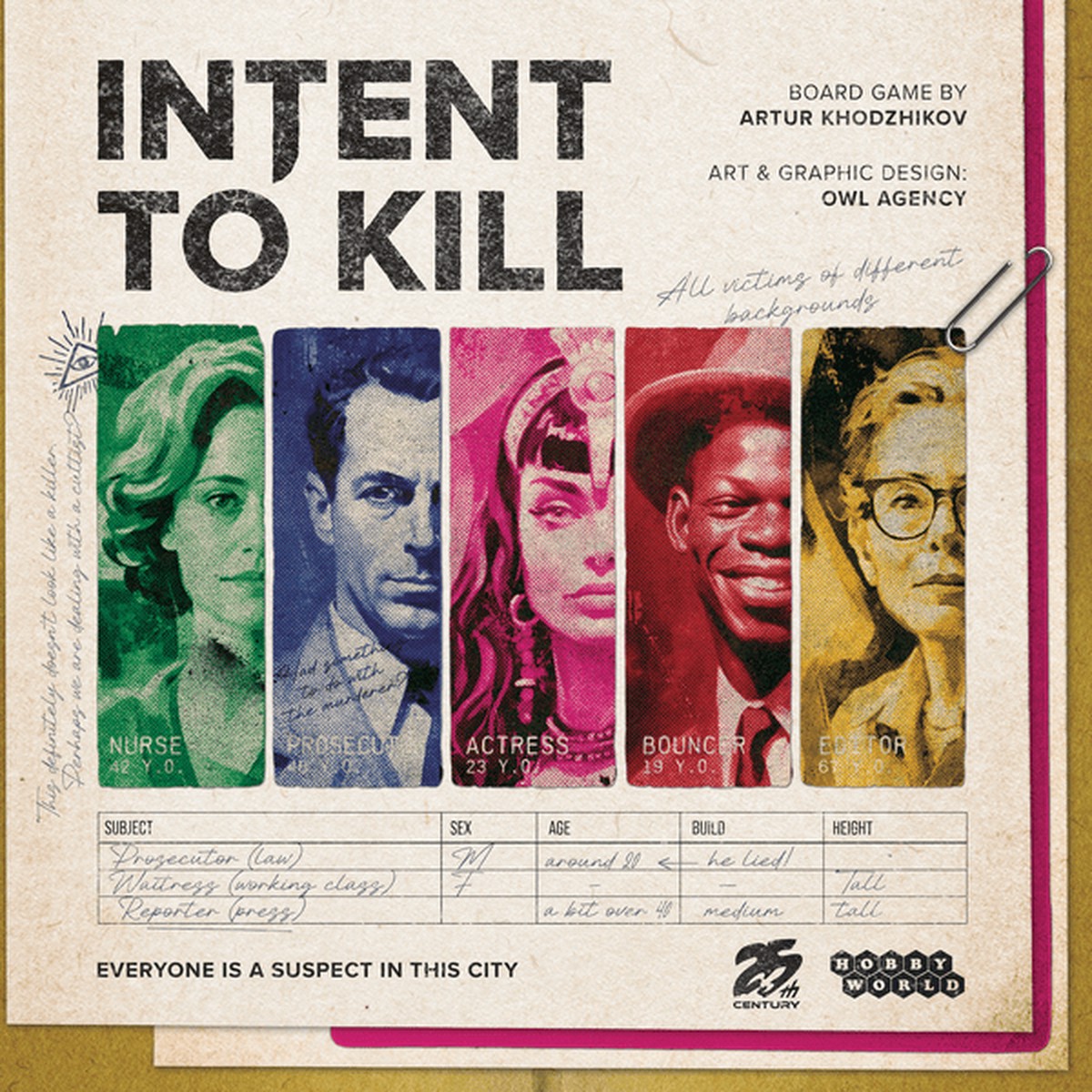 Hot Sale Intent to Kill