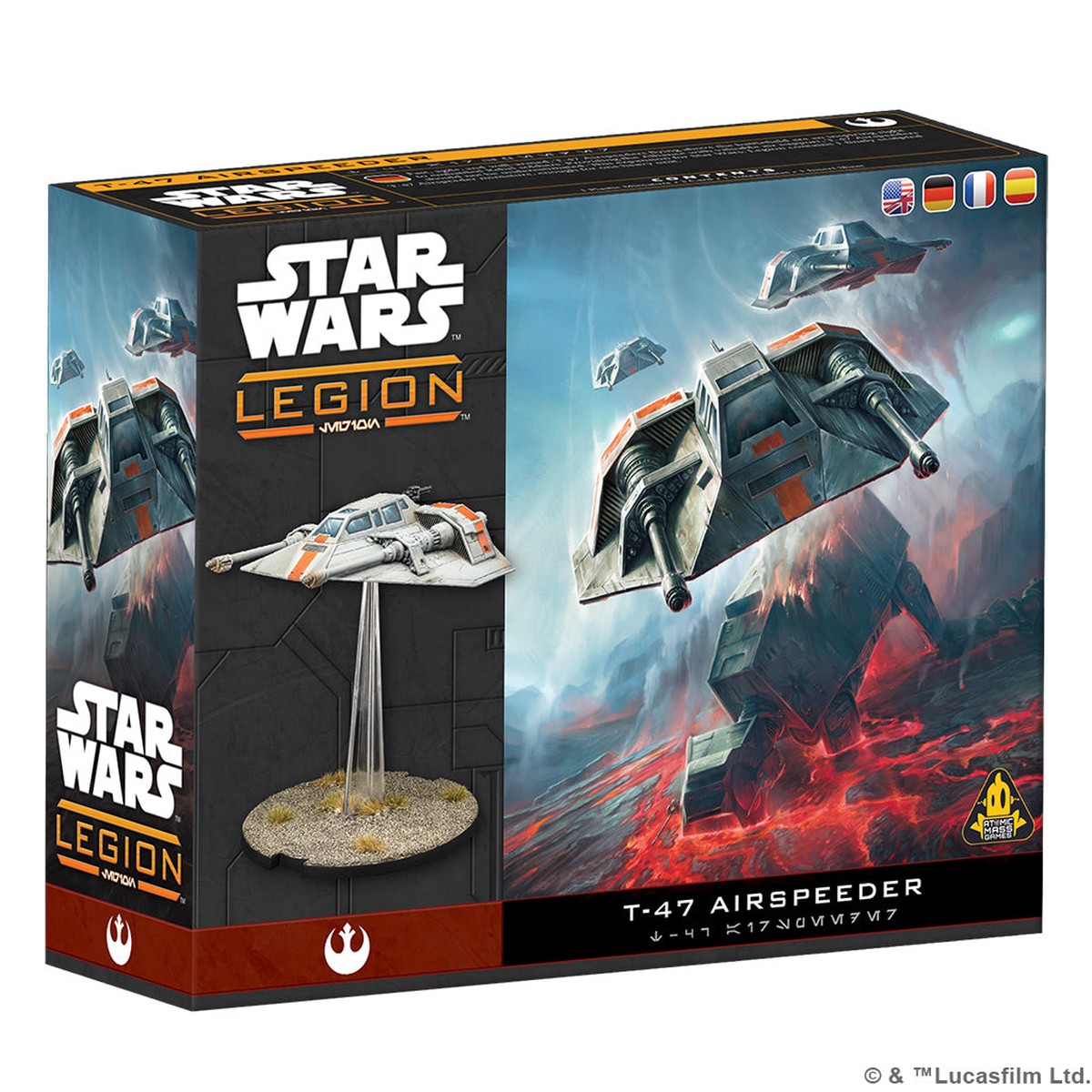 New Arrival Star Wars: Legion T-47 Airspeeder