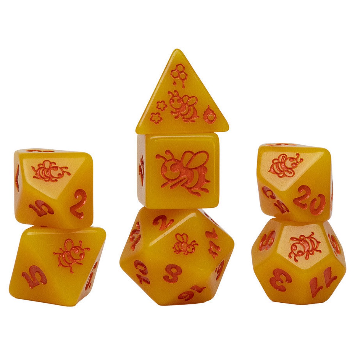7-Set Animal Dice: Golden Buzz