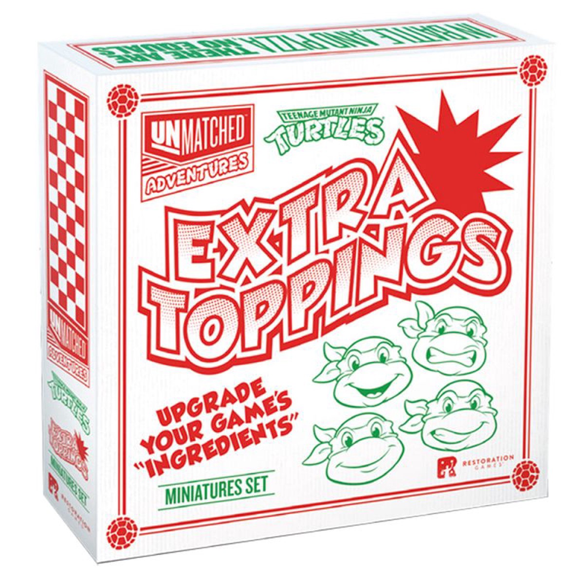 Unmatched Adventures: Teenage Mutant Ninja Turtles - Extra Toppings Miniature Pack