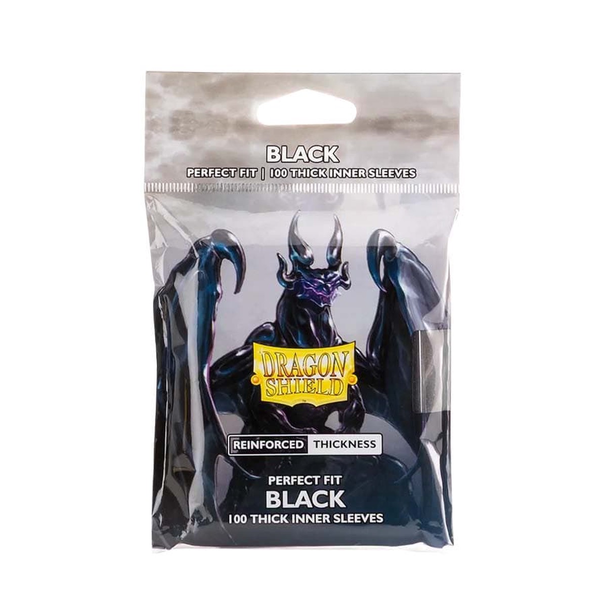Dragon Shield: Perfect Fit Thick Inner Sleeves Black