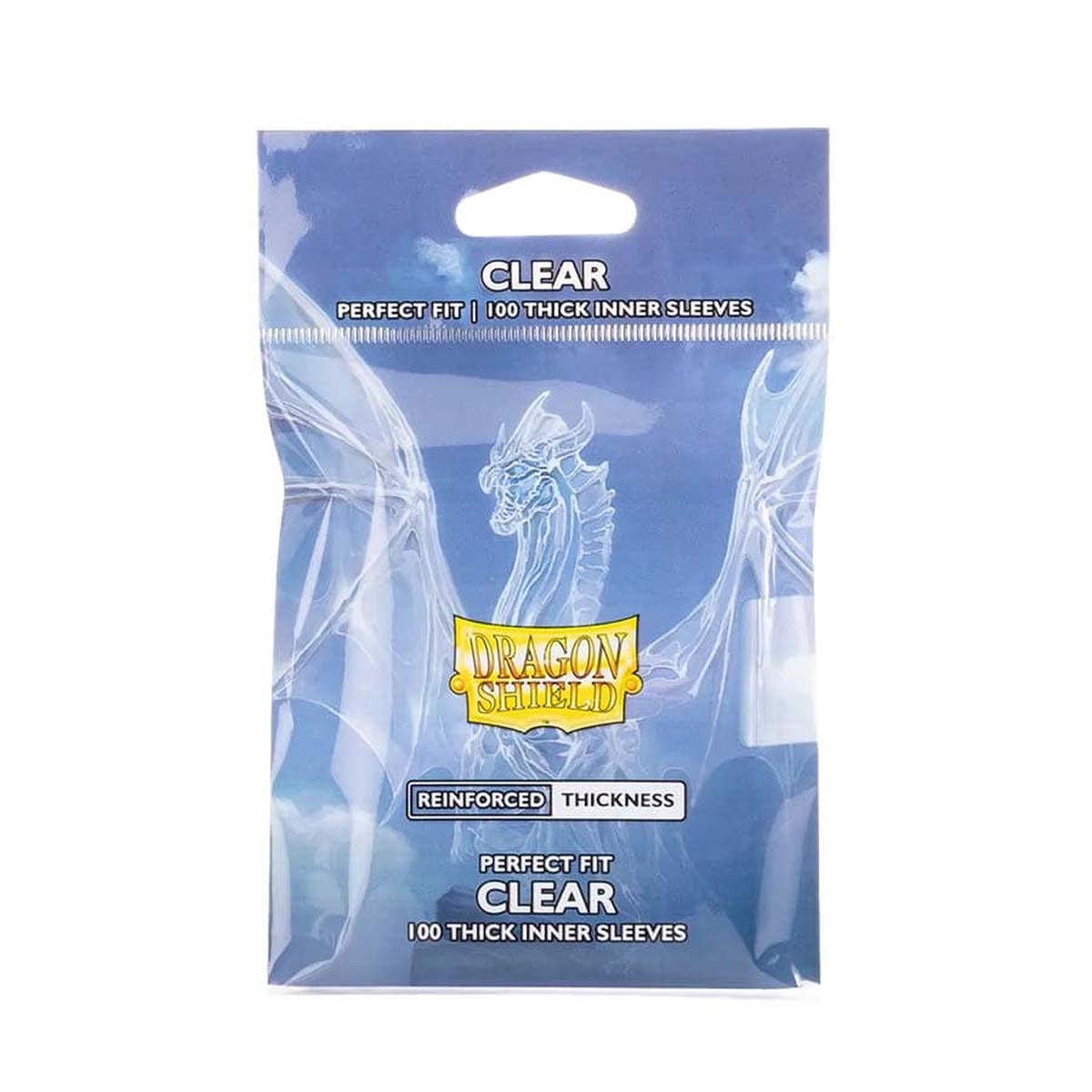 Dragon Shield: Perfect Fit Thick Inner Sleeves Clear