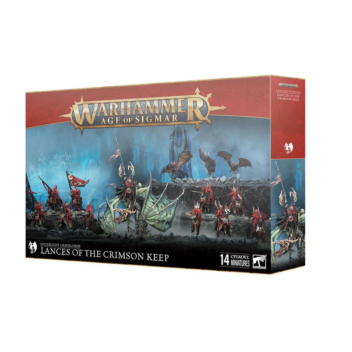New Arrival Warhammer Age of Sigmar Soulblight Gravelords: Lances of the Crimson Keep