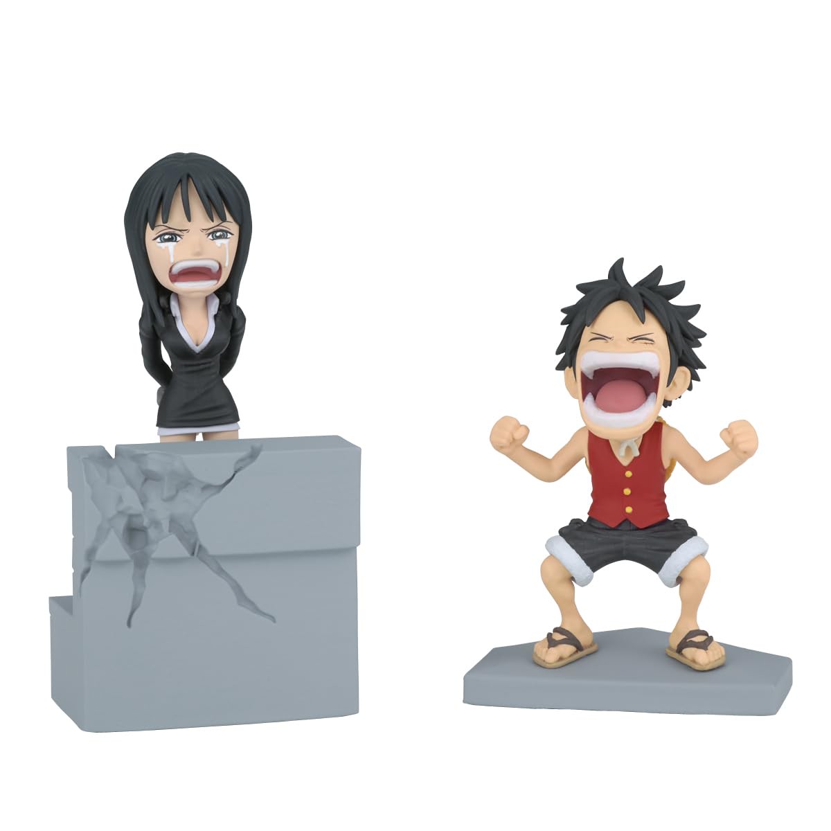 One Piece Collectable Figure - Log Stories: Monkey D. Luffy & Nico Robin