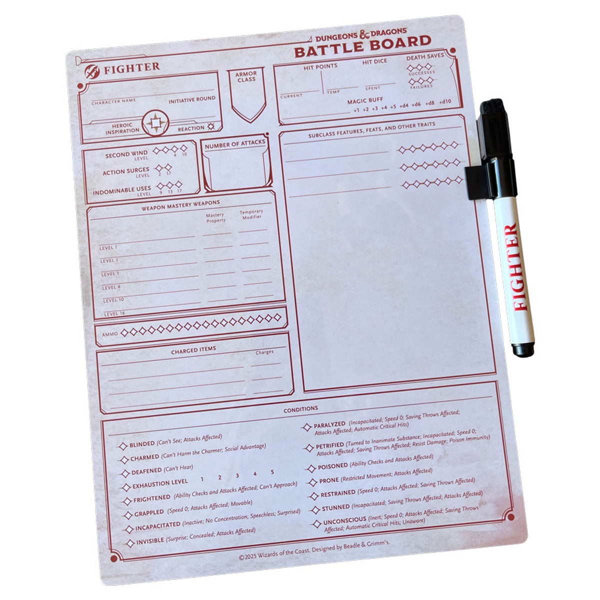 D&D 5E: Dry-Erase Battle Boards