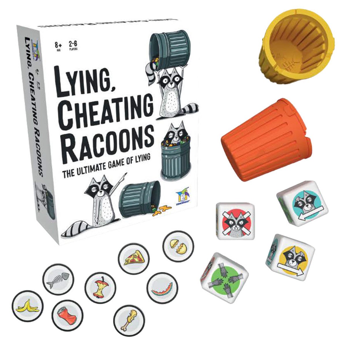New Arrival Lying, Cheating Racoons