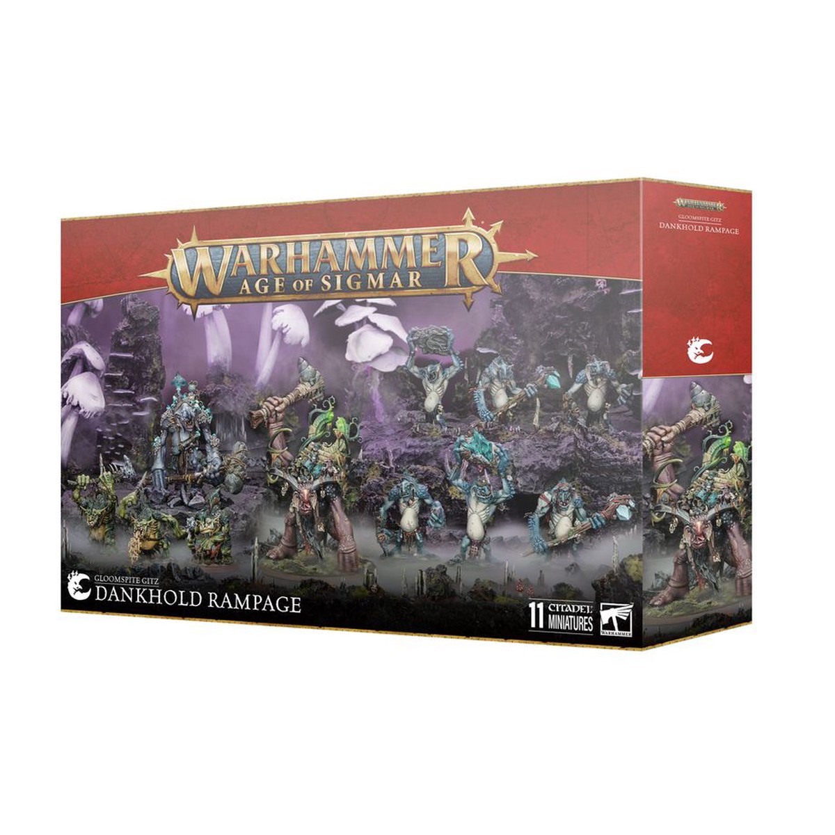 New Arrival Warhammer Age of Sigmar Gloomspite Gitz: Dankhold Rampage