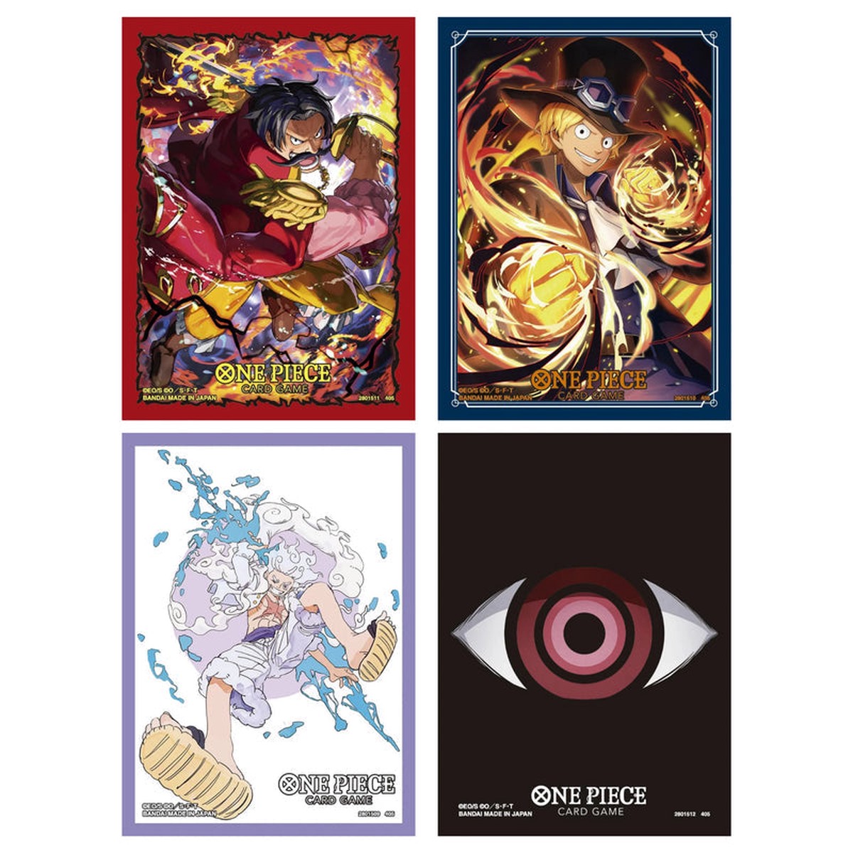 One Piece TCG 70ct Official Sleeves Assortment 12 (4 options)
