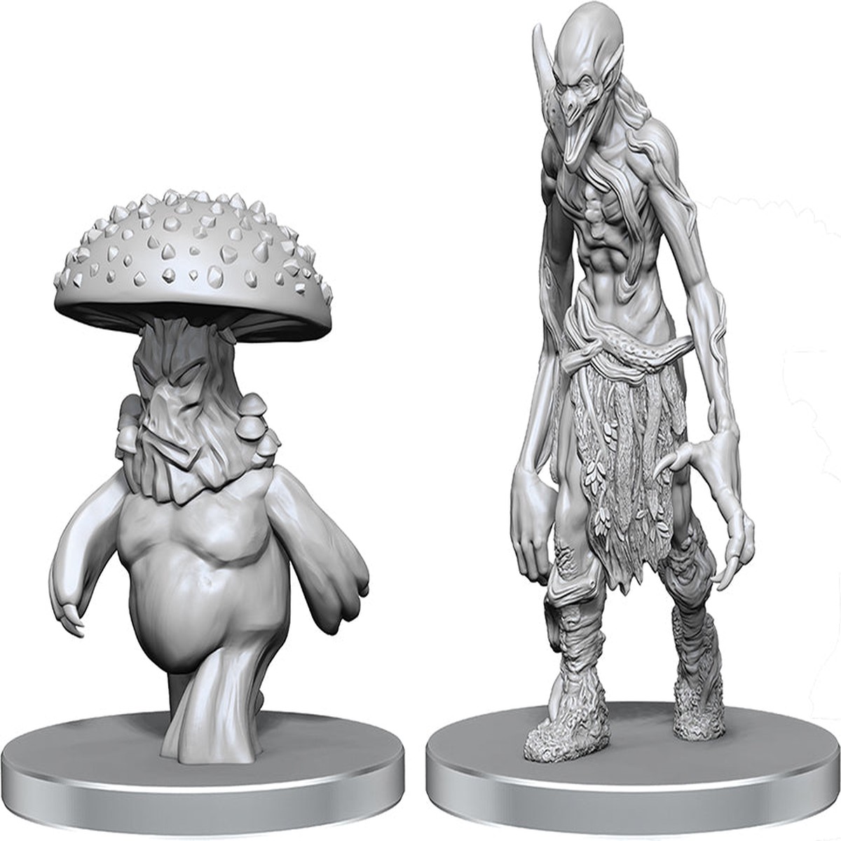 Pathfinder Battles Deep Cuts Unpainted Miniatures Myceloid & Grimstalker