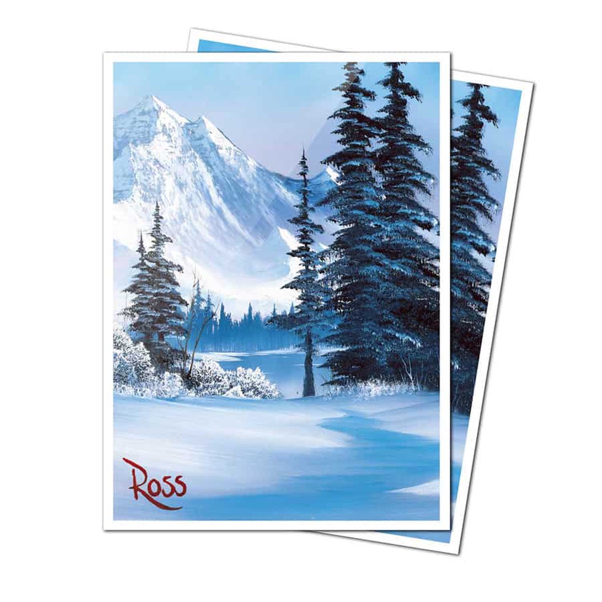 Bob Ross Winter Paradise Apex Deck Protectors