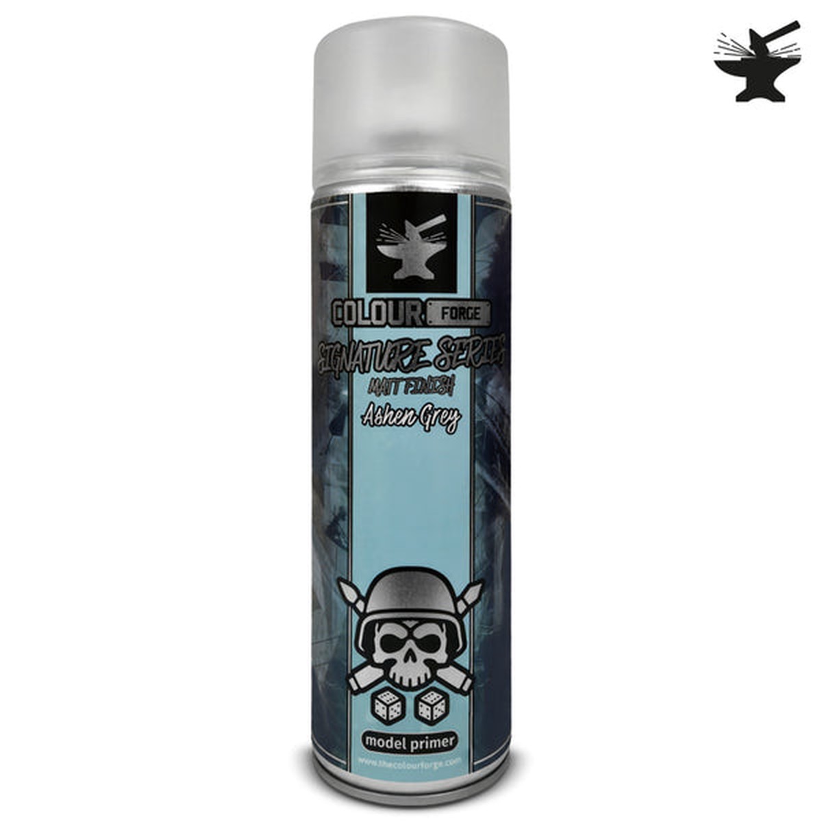 Colour Forge Spray: Signature Series Ashen Grey (500ml)