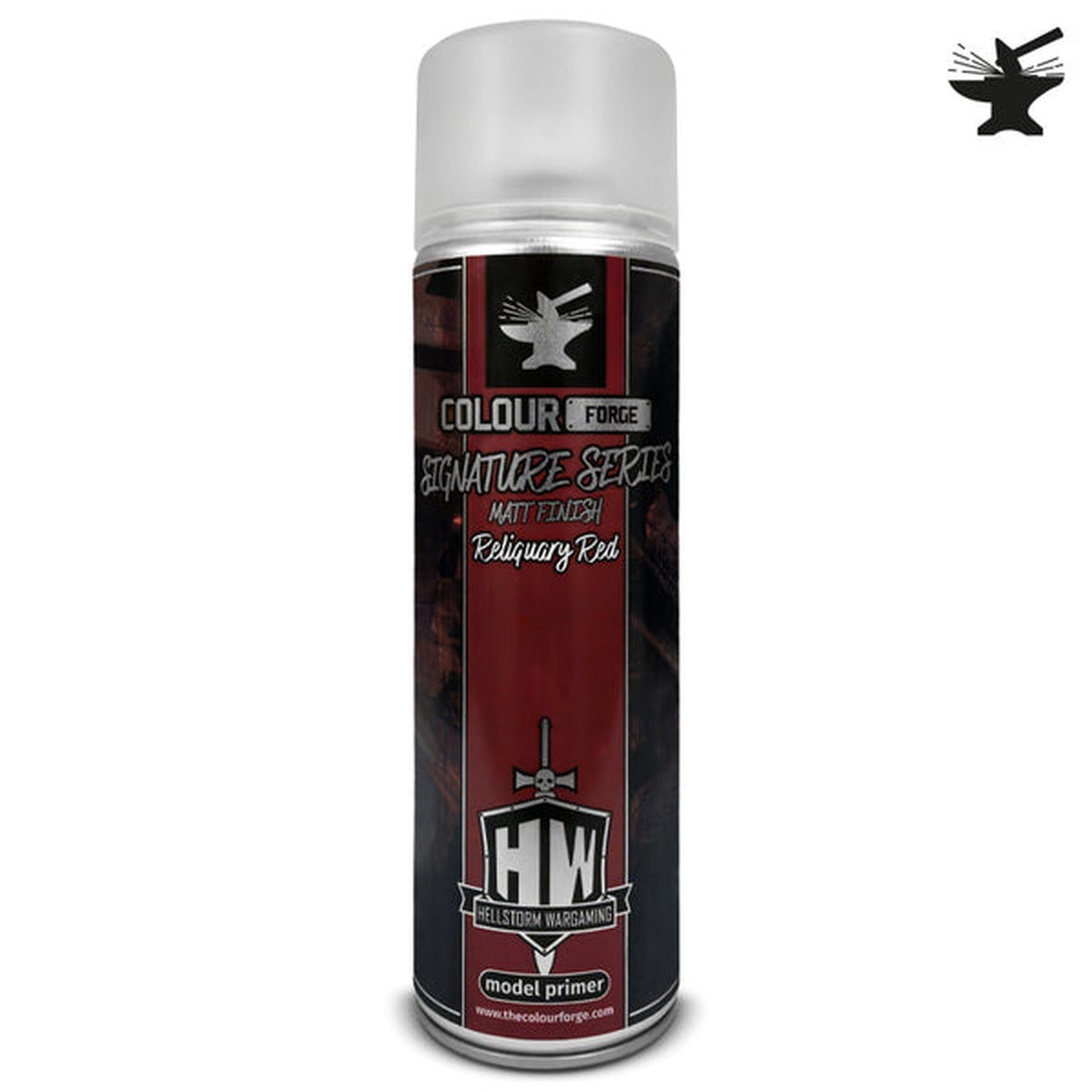 Colour Forge Spray: Signature Series Reliquary Red (500ml)