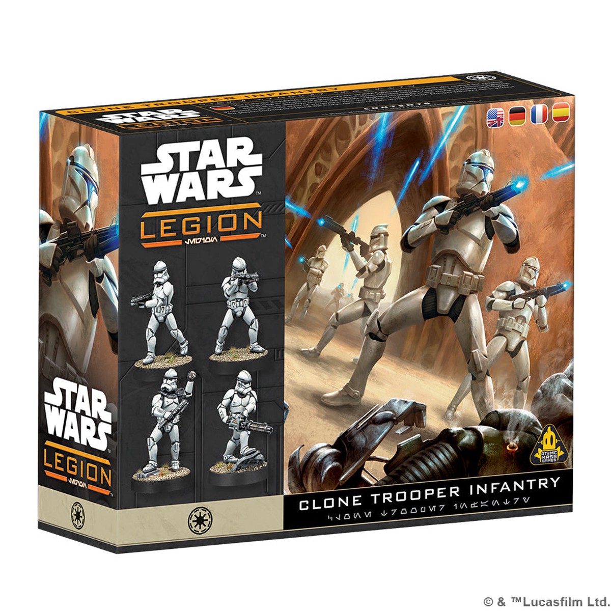 New Arrival Star Wars: Legion - Clone Troopers Infantry