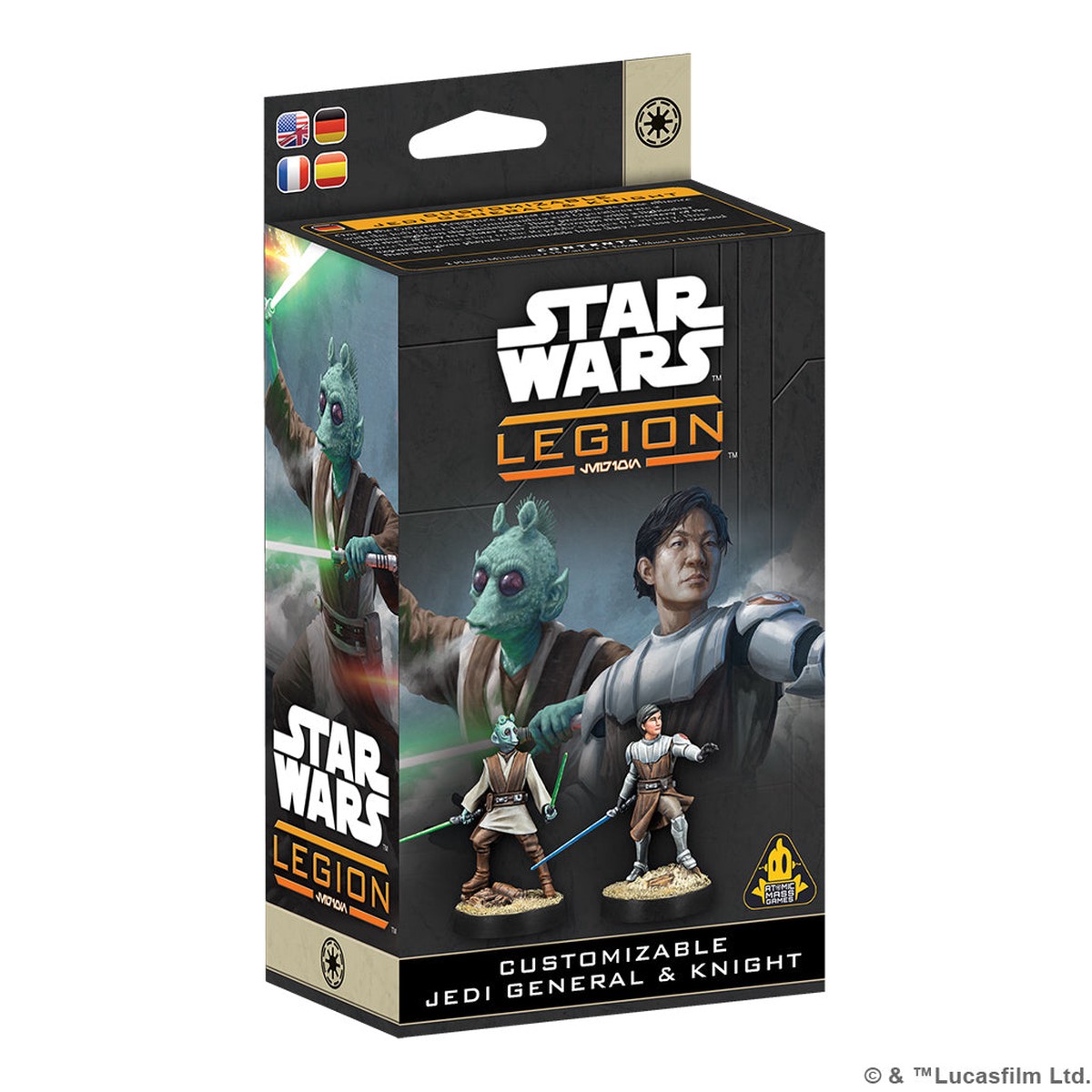 New Arrival Star Wars: Legion - Customizable Jedi General and Knight