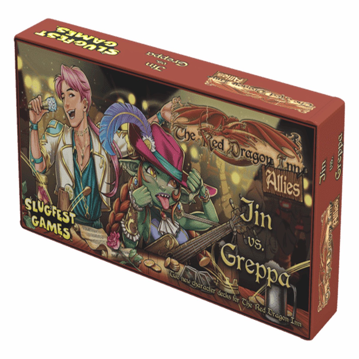 The Red Dragon Inn: Allies - Jin vs Greppa Expansion