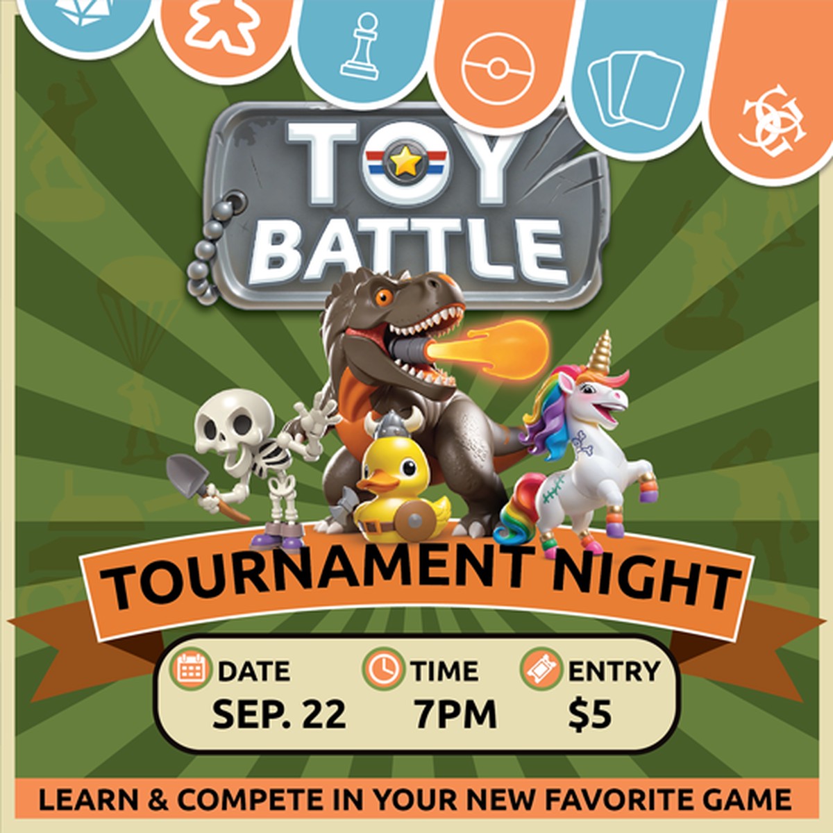 Toy Battle Casual Tournament