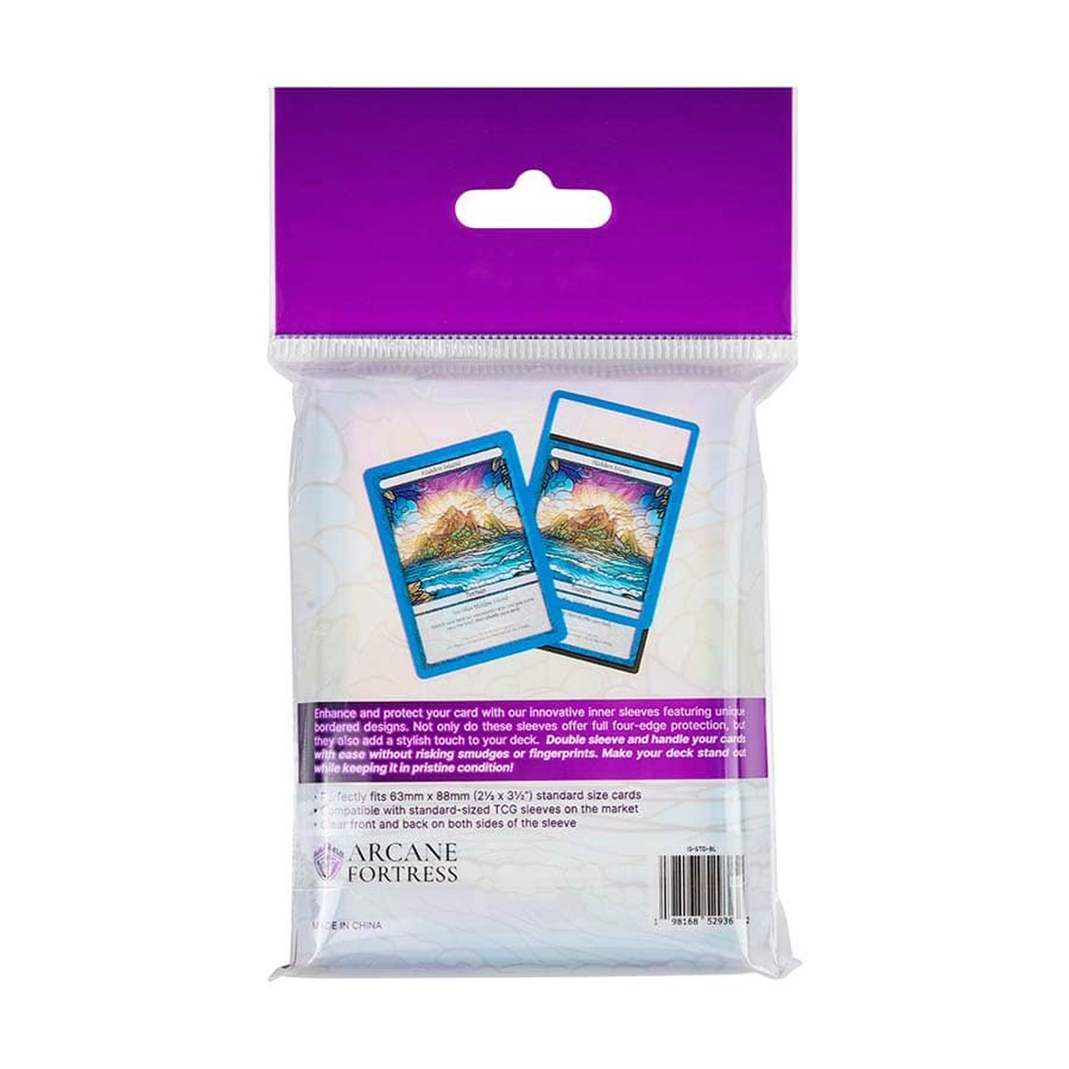Arcane Fortress: Solid Color Inner Sleeves (6 Options)