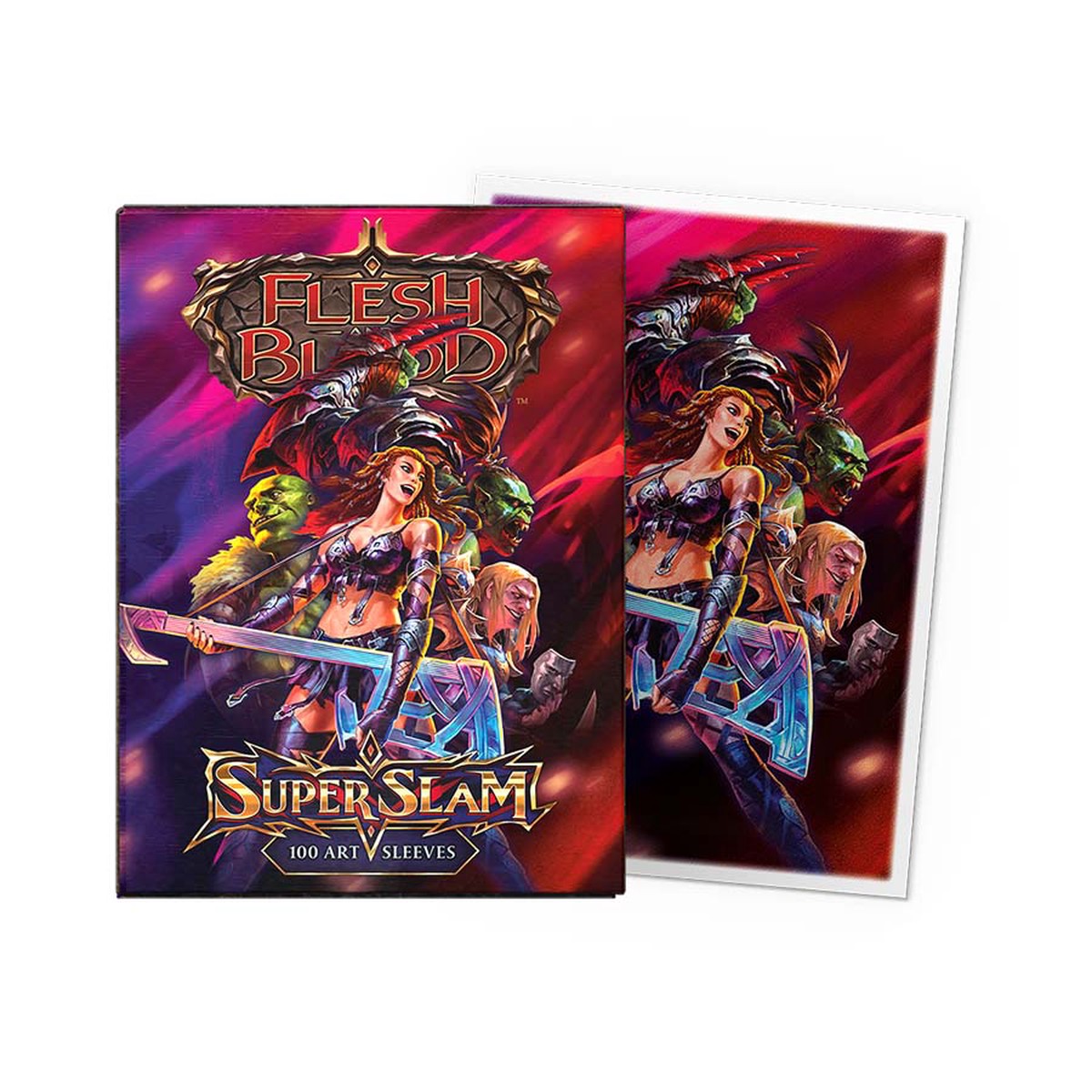 DSH Flesh and Blood: Super Slam Matte Art 100ct