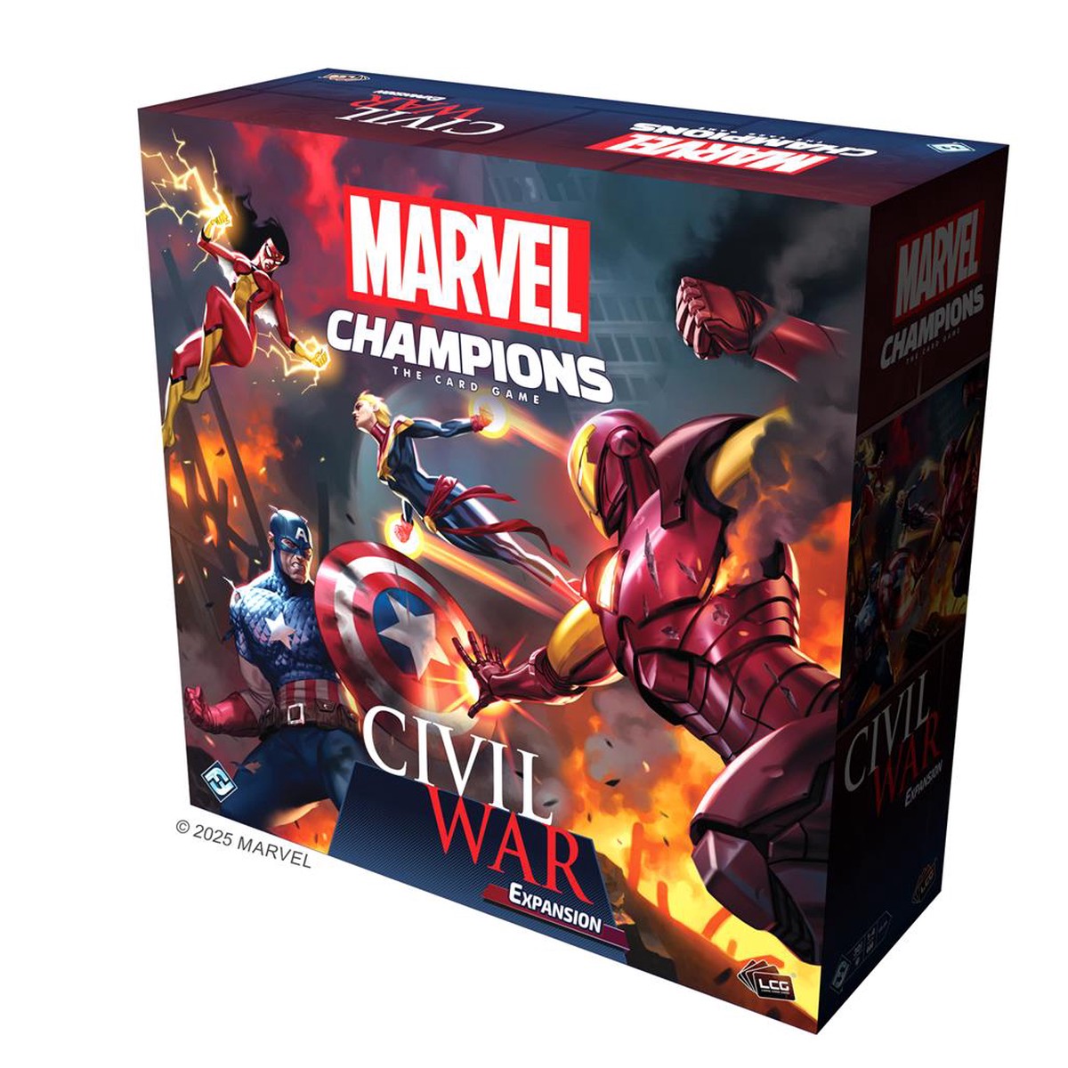 New Arrival Marvel Champions: The Card Game - Civil War Expansion