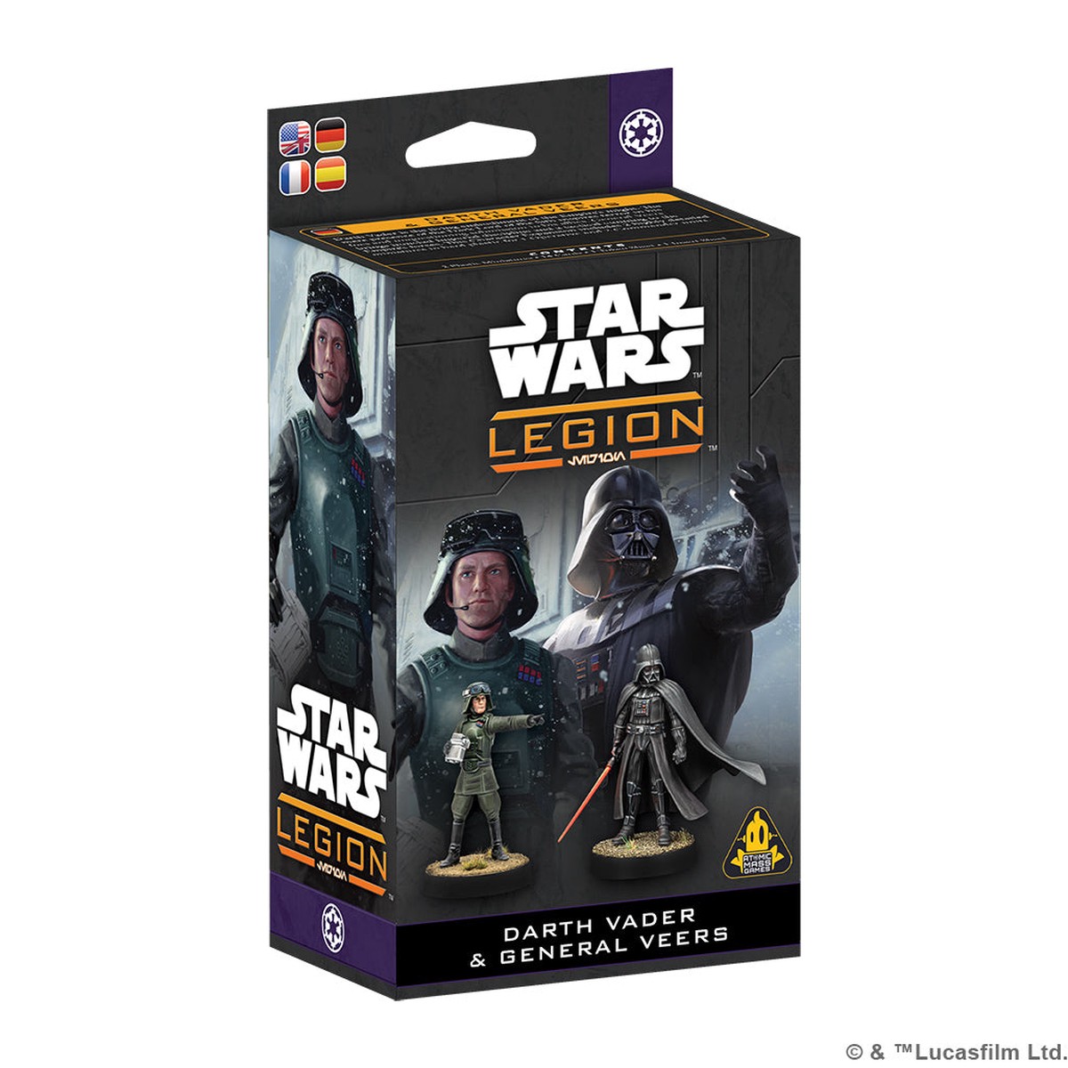 New Arrival Star Wars: Legion - Darth Vader & General Veers Character Expansion