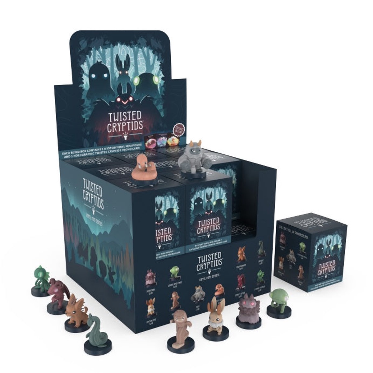 Twisted Cryptids: Vinyl Mini Blind Box Series
