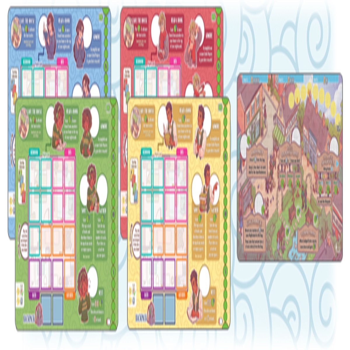 A Place For All My Books Neoprene Game Mats