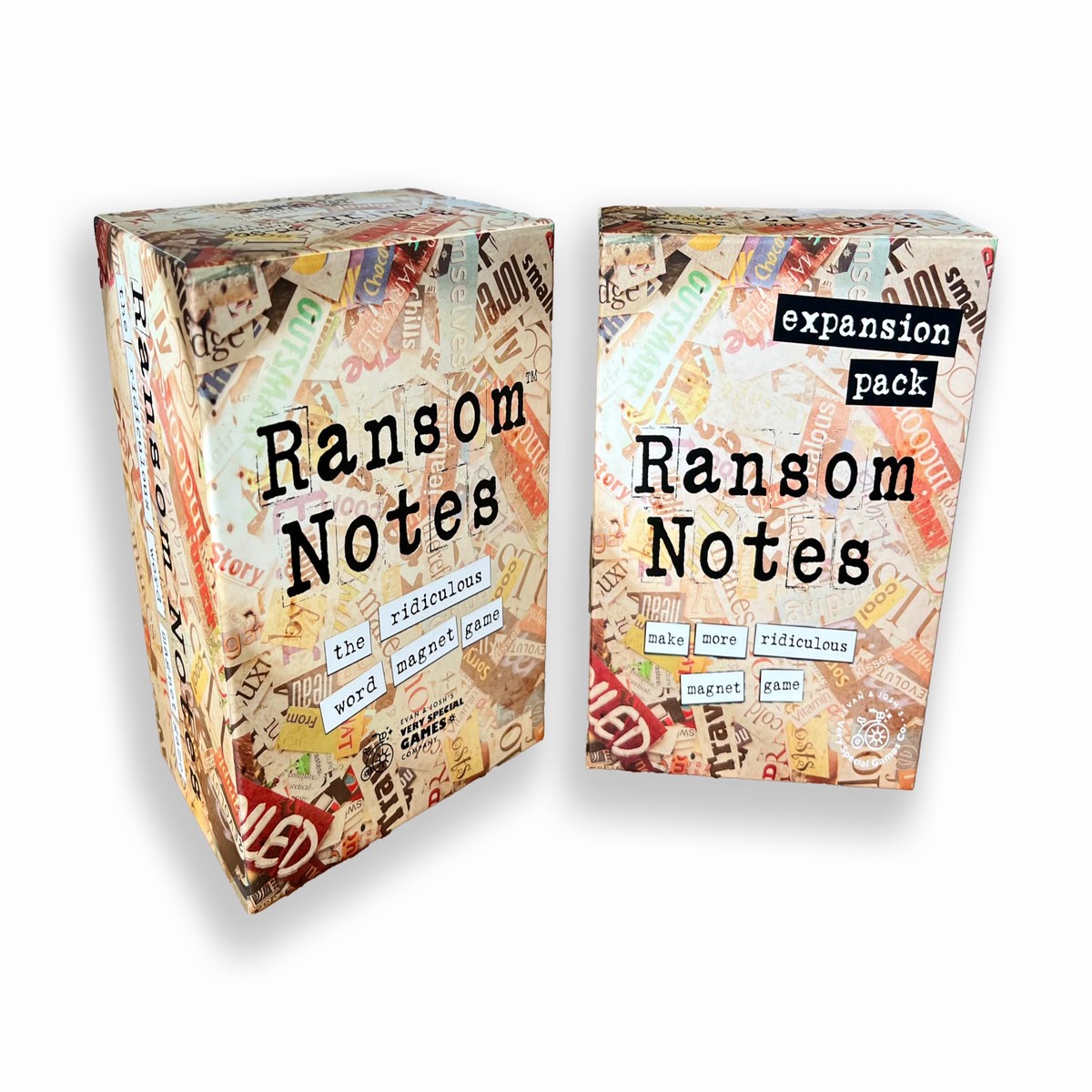 Ransom Notes: The Ridiculous Word Magnet Game + Expansion