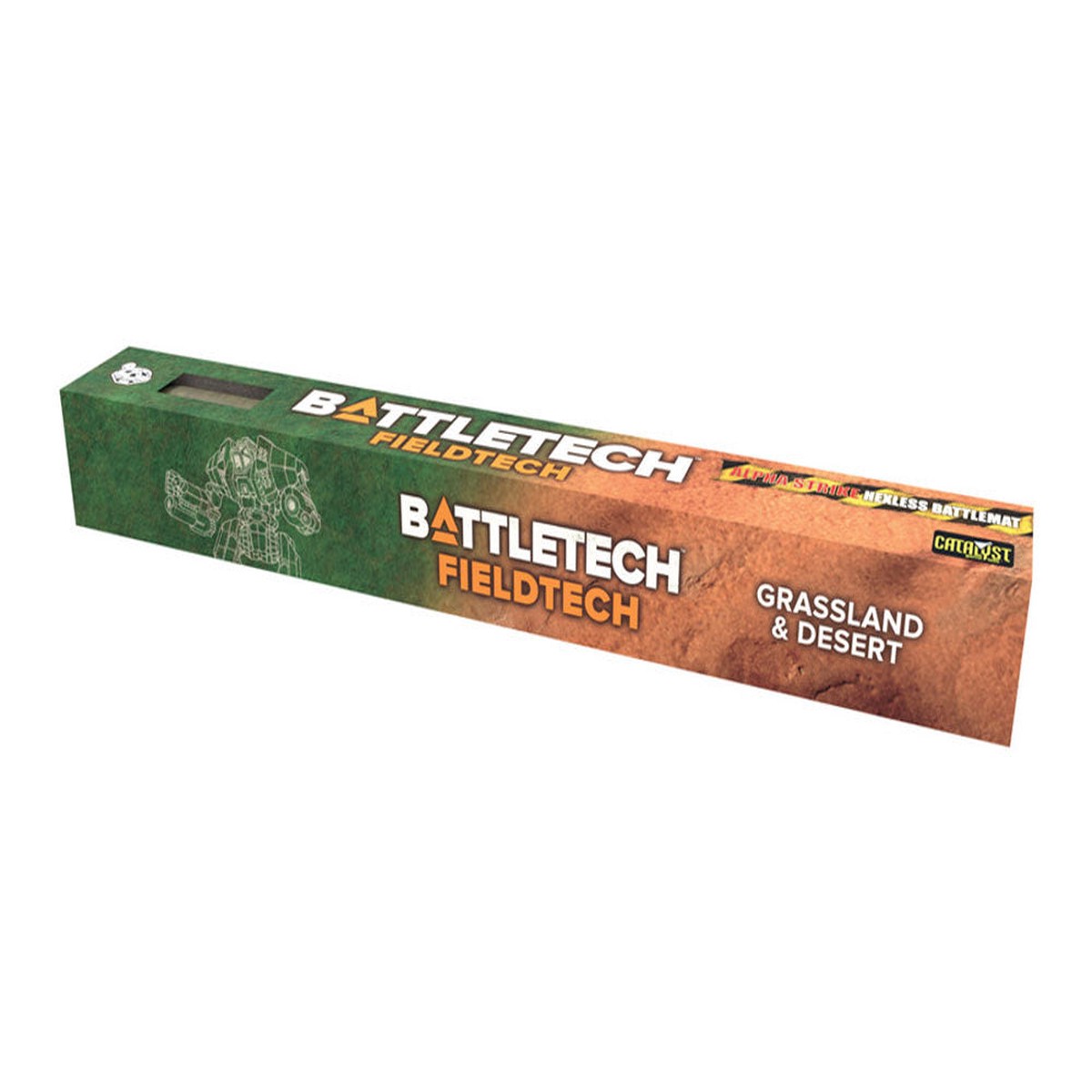 BattleTech: BattleMat: Field Tech Alpha Strike Grasslands/Desert
