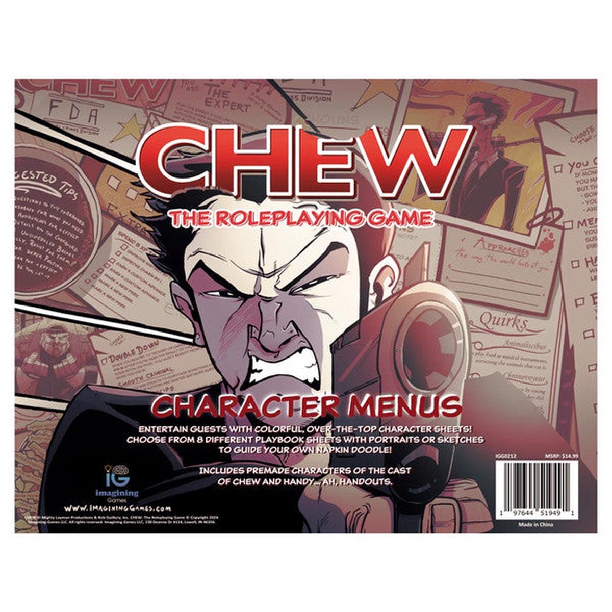 CHEW: Character Menus