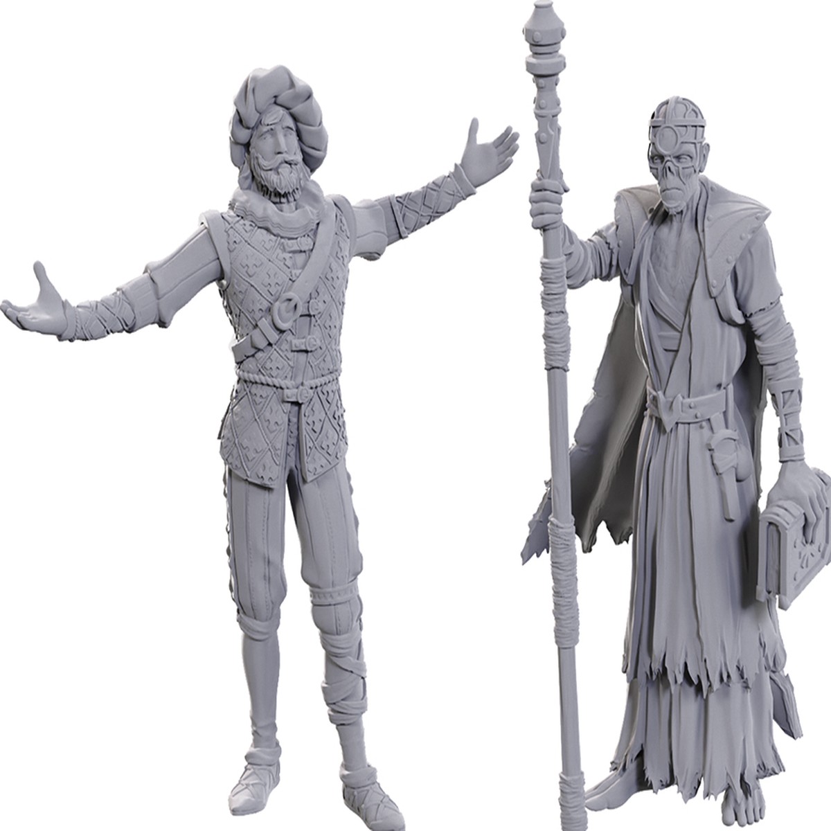 D&D Nolzur's Marvelous Unpainted Miniatures: Special Edition Baldur's Gate 3 - Volo & Withers