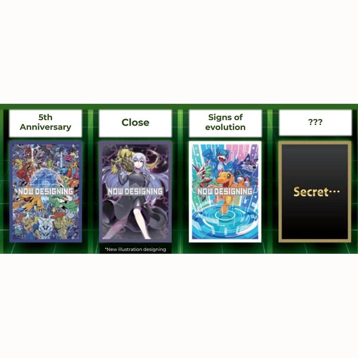 DIGIMON CARD GAME: OFFICIAL SLEEVE ASSORTMENT 01 (4 options)