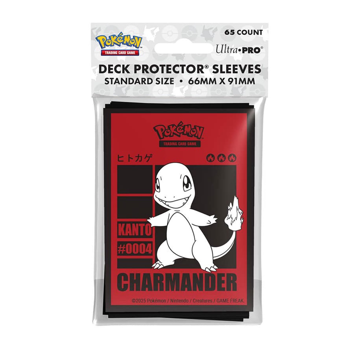 Pokemon Charmander Sleeves - 65ct