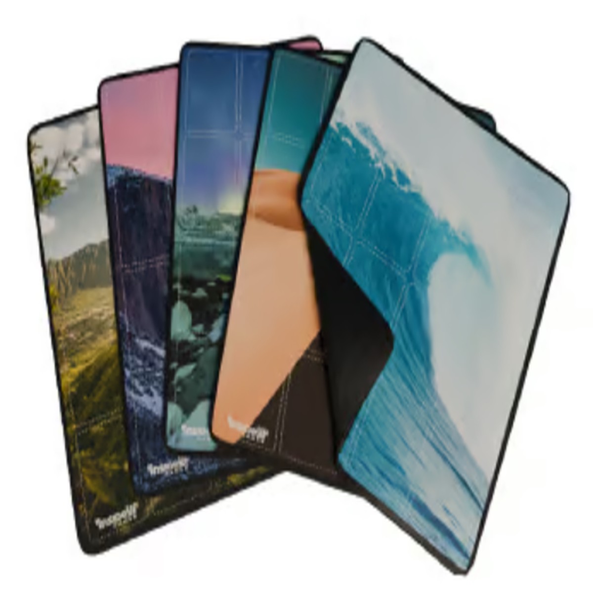 Earth: 5-Piece Neoprene Tableau Mat Set