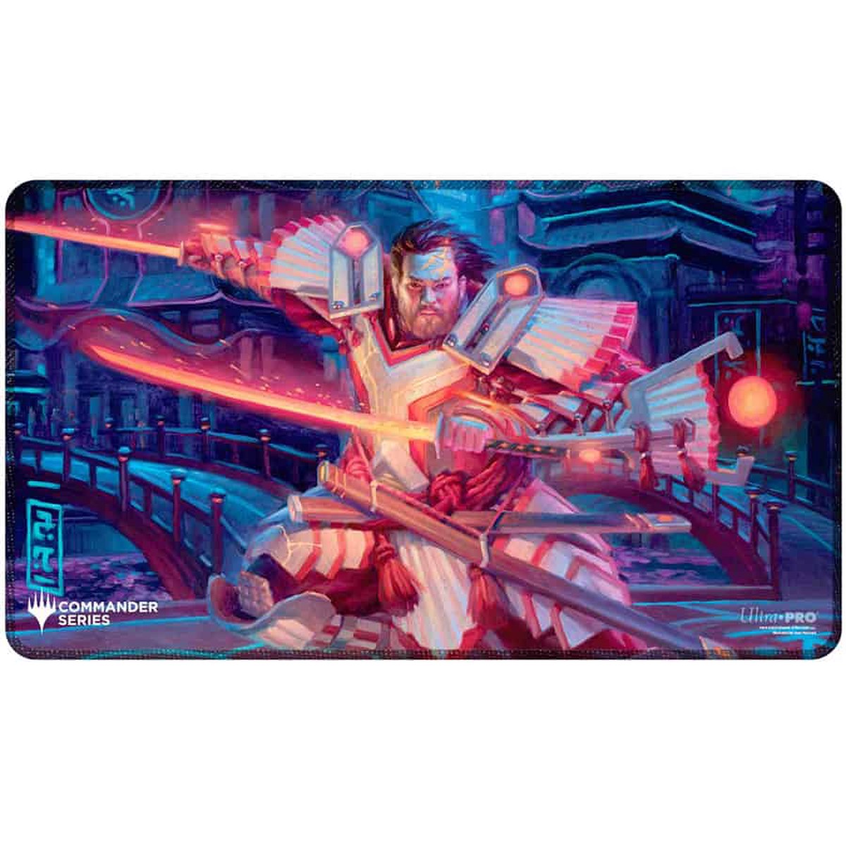 MTG Commander Series Q1 2025 Wedge Stitched Edge Playmat - Isshin