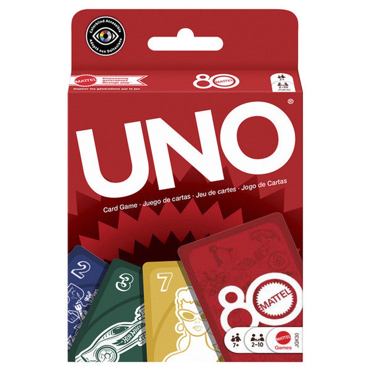 UNO: 80th Anniversary Ruby Red