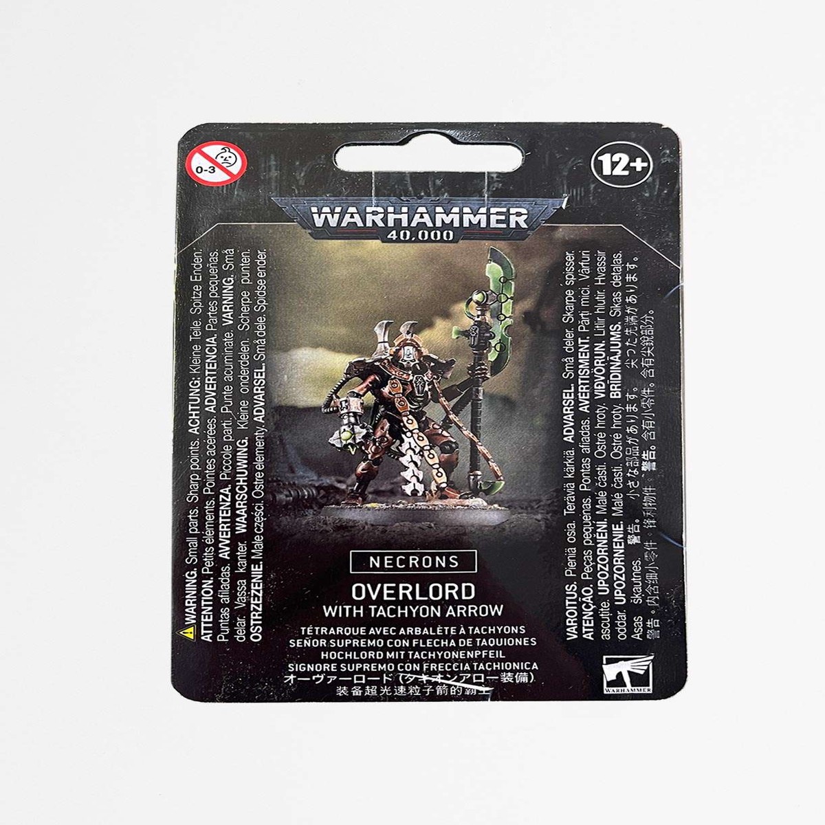Warhammer 40K Necrons: Overlord with Tachyon Arrow