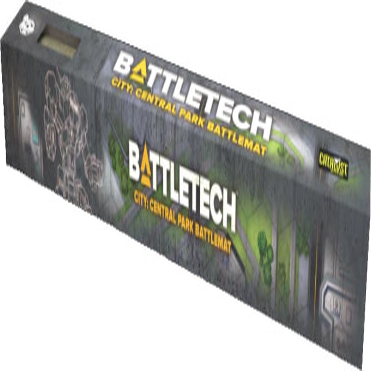 BattleTech BattleMat: City Central Park/Shopping District