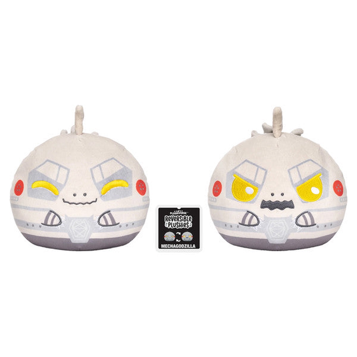 Reversible Plushies: 6" MechaGodzilla Happy/Angry