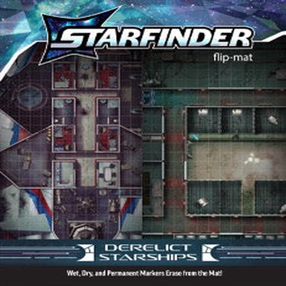 Starfinder Flip Mat: Derelict Starships
