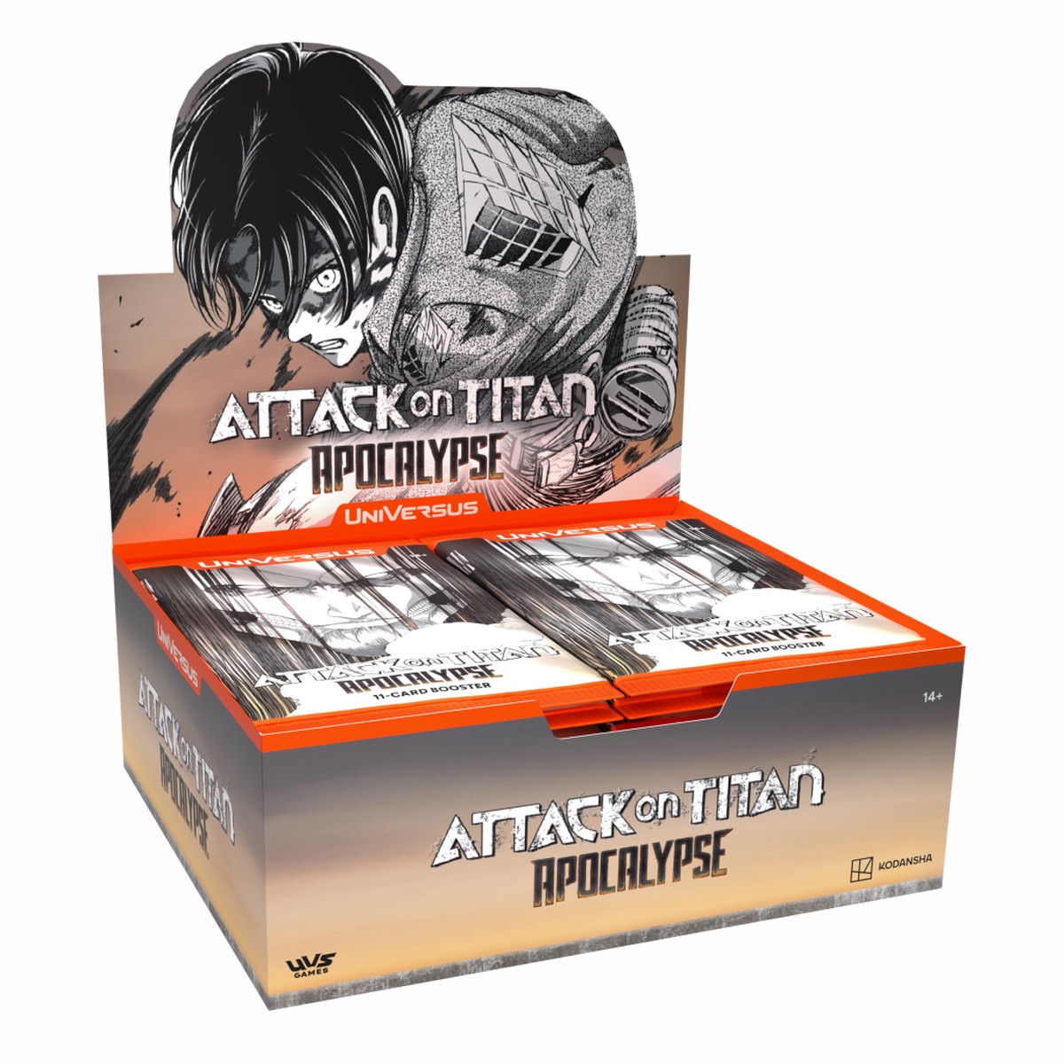 Universus TCG Attack on Titan: Apocalypse Boosters (2 options)