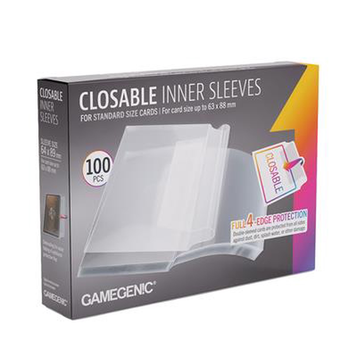 Gamegenic Closable Inner Sleeves