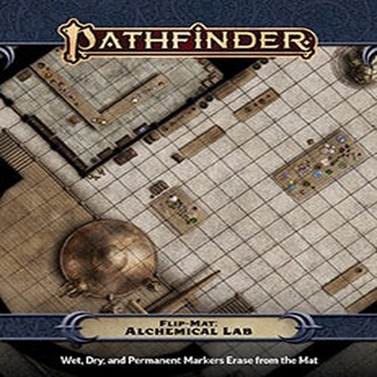 Pathfinder Flip Mat: Alchemical Lab