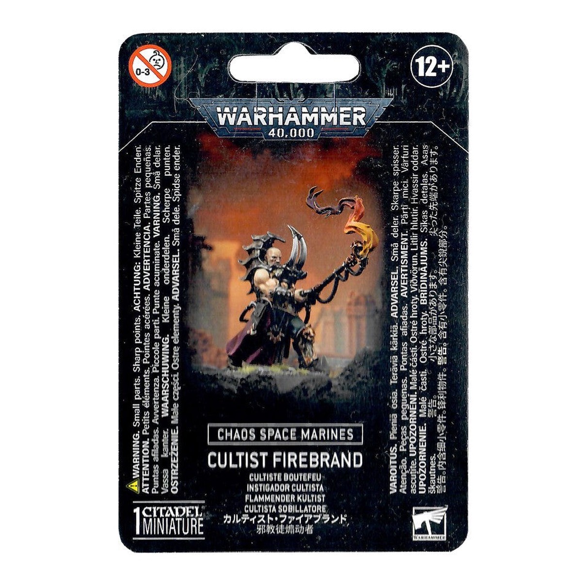 Warhammer 40K Chaos Space Marines: Cultist Firebrand