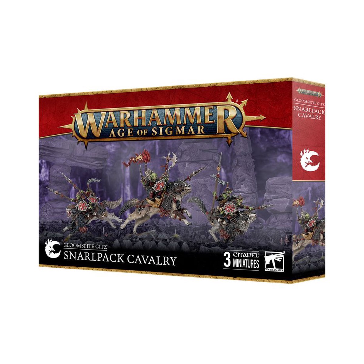 Age of Sigmar Gloomspite Gitz: Snarlpack Cavalry