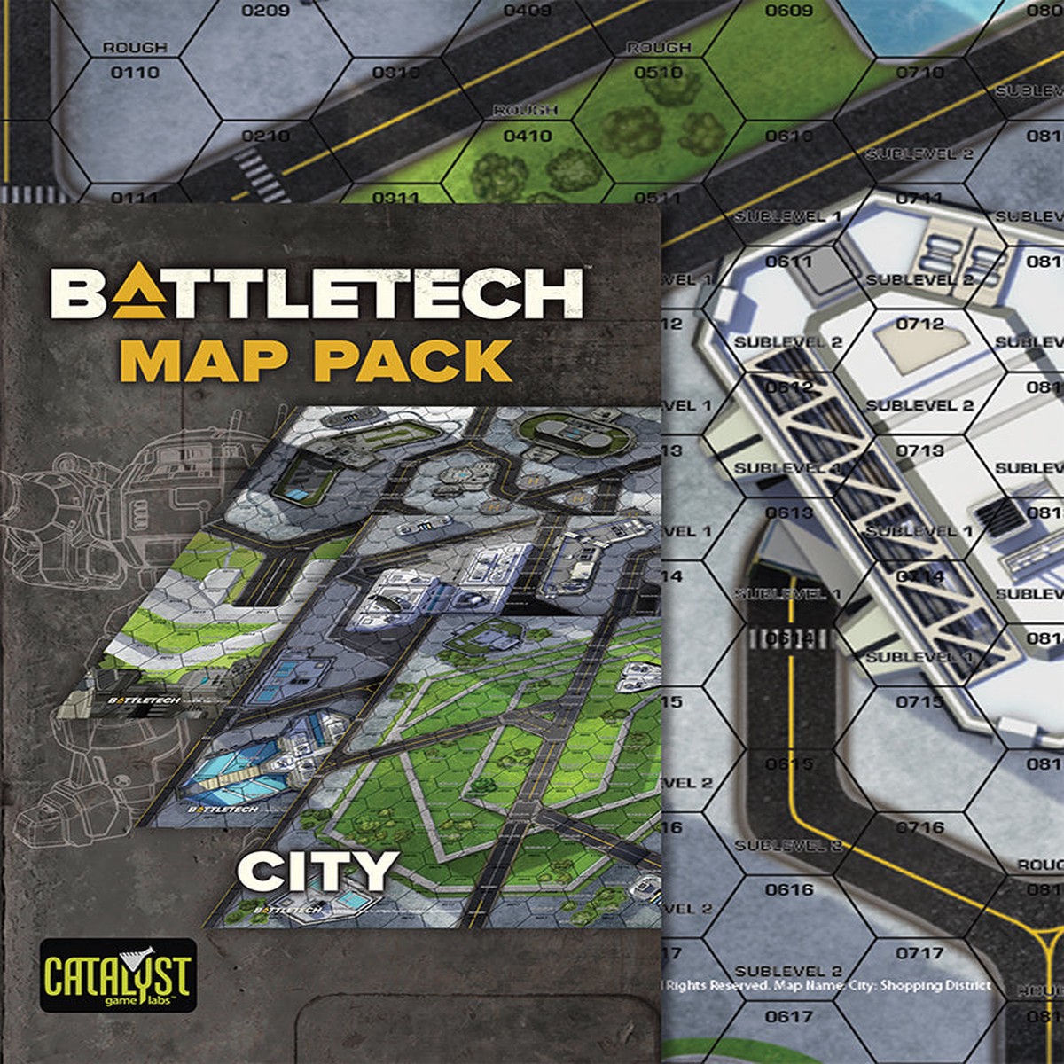 BattleTech Map Pack - City