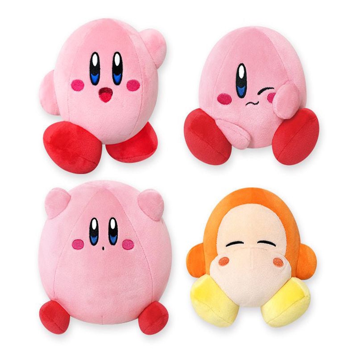 Kirby Mocchiri Plush Toy 3, 4.7" (Assorted Designs)