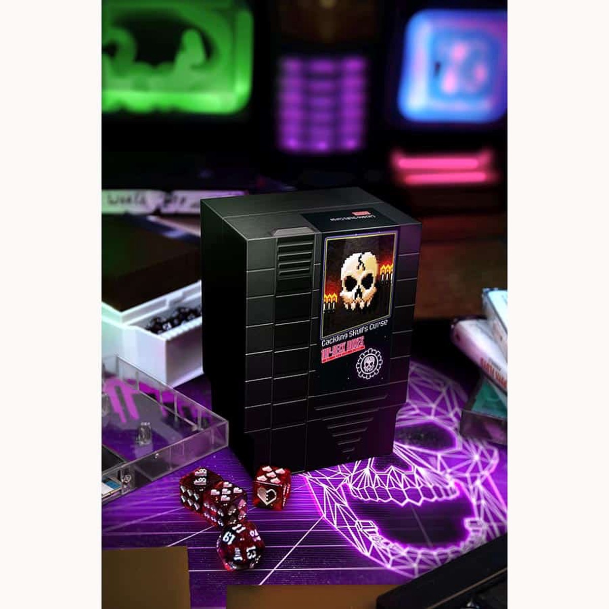 1UP Deck Box - Cackling Skull's Curse